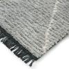 Tapis salon tout doux lignes beige gris clair 160x230