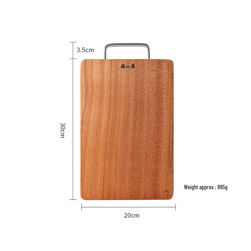 Zhang Xiaoquan Thickened One-Piece Black Wenge Wood Cutting Board