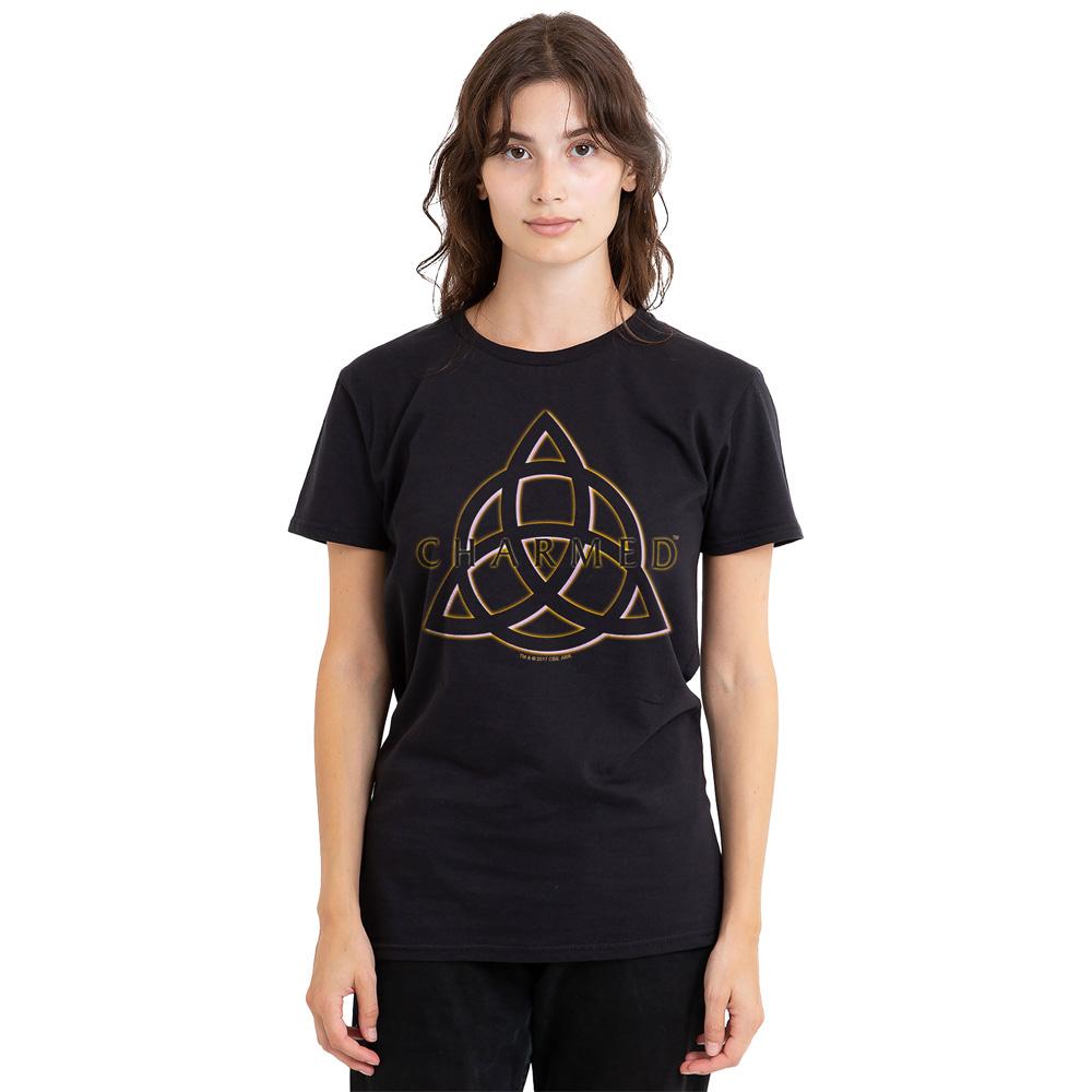 Charmed Unisex Adult Triple Linked Logo T-Shirt