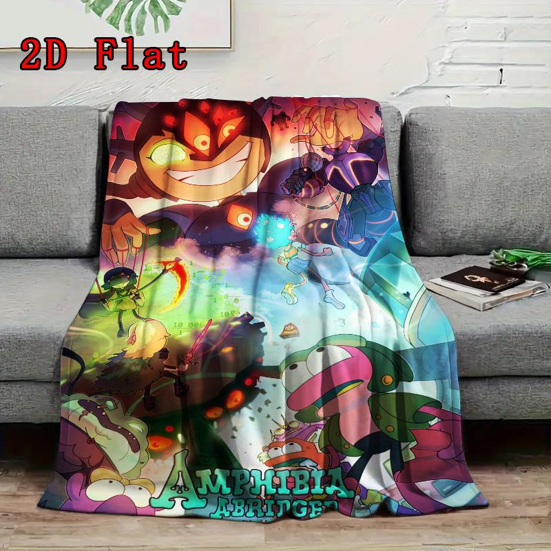 The Adventures of Little Ann 2D Flat Pattern Flannel Blanket High quality All Seasons Warmth and Comfort Perfect for Christmas Gifts.SMT0917214