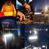 Portable Multifunctional Camping Fan Light USB Charging Hook and Strong Magnetic Bottom Outdoor Adventure Camping Accessories