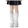 High Elastic Kids Leg Warmers Knitted Children's Foot Warmer Long Stockings  Autumn Winter Season