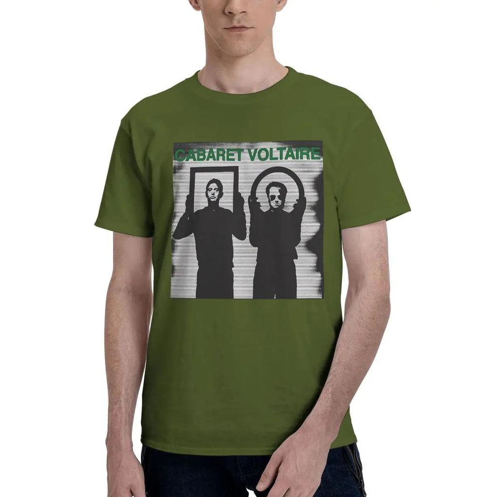 Cabaret Voltaire 100 Cotton Casual Breathable Confortable T Shirt Designer Clothes Men Mens Tops