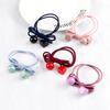 2pcs/set Fashion Cute Bowknot Hair Band for Girls Women Pink Ball Cube Decoration Headband Hair Accessories Holder Headwear Gift