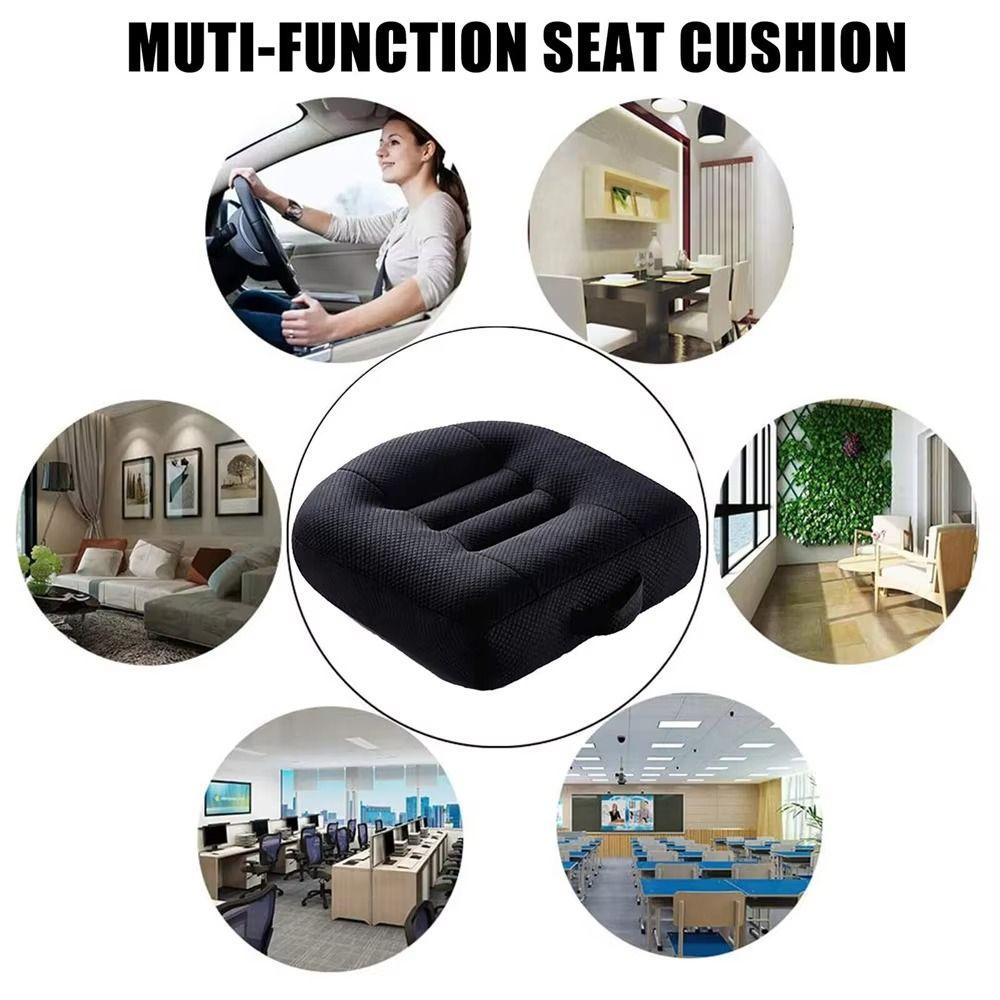 Thickening Auto Wedge Seat Pad Expand Field of View Car Cushion Car Seat Booster Cushion  Office