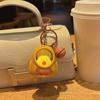 Creative Keychain Kawaii Capybara Schoolbag Shape Key Chains Funny Pencil Case Pendants Charm Car Keyring Diy Bag Accessories
