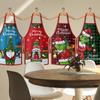 Weihnachts-Grinch Nikolaus-Stil Küchenschürze