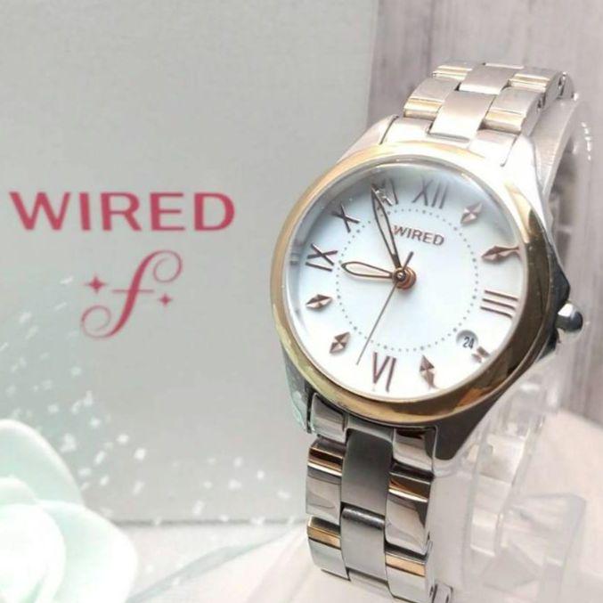[USED] Seiko Wired women's watch with date function, working condition, box included