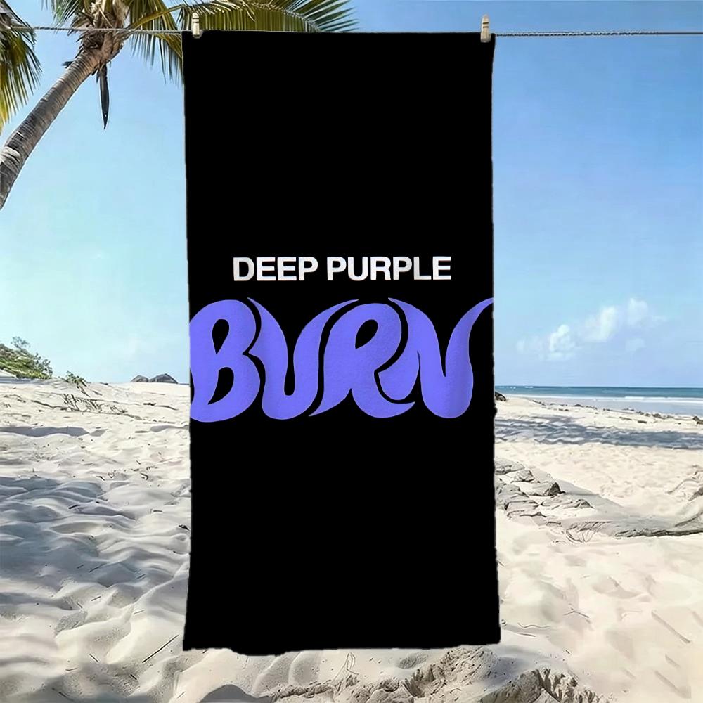Psychedelic D-Deep PurpleS Towel Five-Star Hotel Quality Eco-Friendly Ultra Soft Thick Towels & Beach Towels
