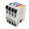 Ink Cartridges Compatible Refill Replacement With Permanent Chip 4 Colors for Inkjet Printer LC211