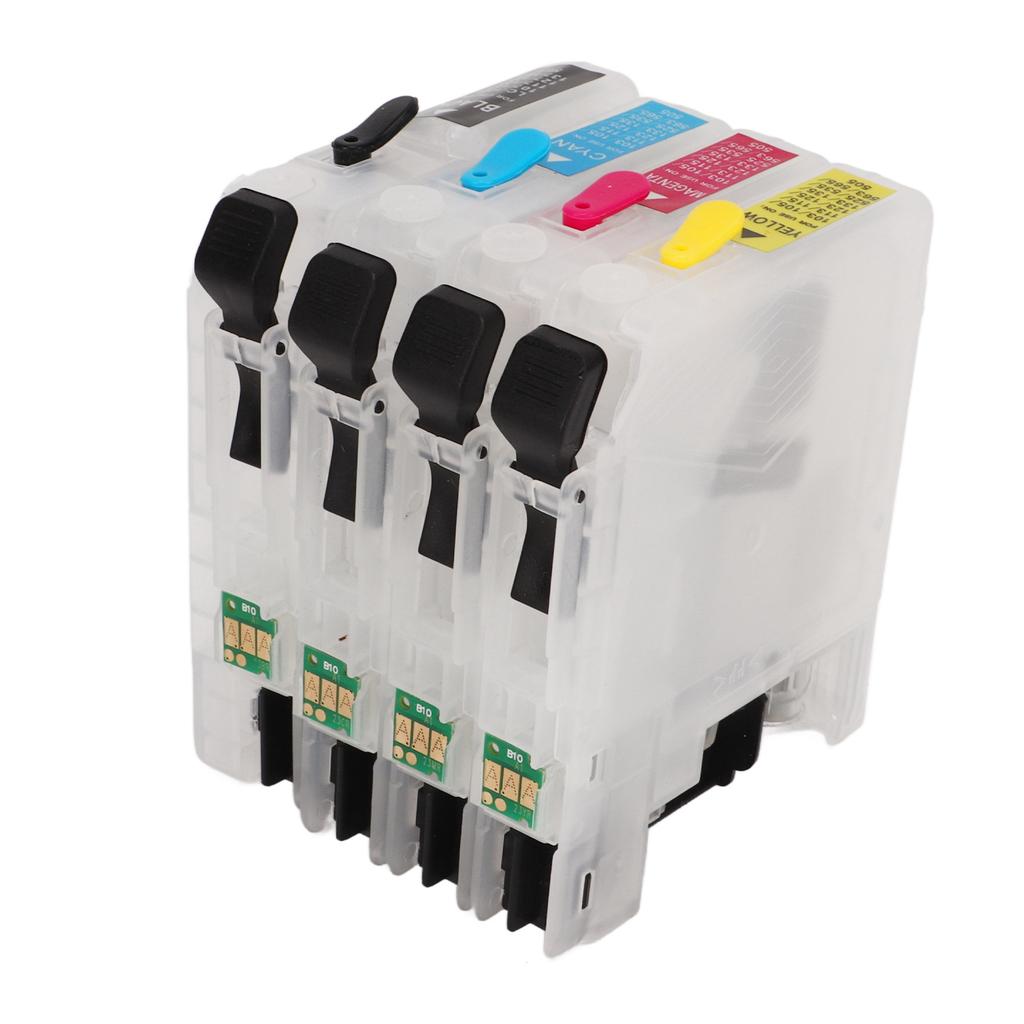 Ink Cartridges Compatible Refill Replacement With Permanent Chip 4 Colors for Inkjet Printer LC211