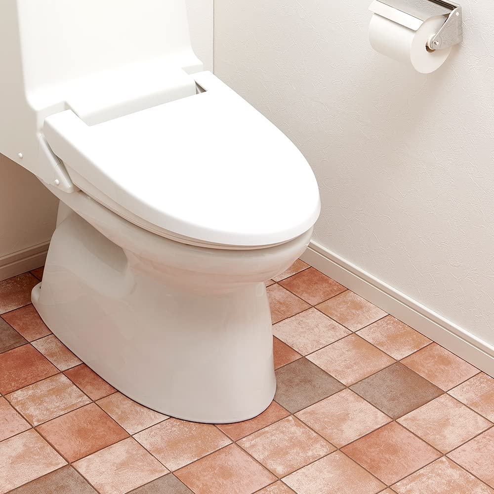 Aimedia Toilet Floor Renovation Antibacterial 90 X Terracotta Made In DIY Free Cut Sheet, Specification, 170cm, Pattern, Japan, Remake, Renovation,