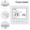 Electric Floor Heating Control Panel With Intuitive Display And Programming