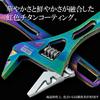 SK11 (SK11) SPIDER Wide Adjustable Wrench Rainbow Colored Titanium Wide Mouth Width 36mm SPD-36WMP
