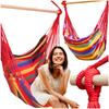 Hammock, Brazilian Chair, Boho Swing, Garden Hanging Chair with Spreader Bar