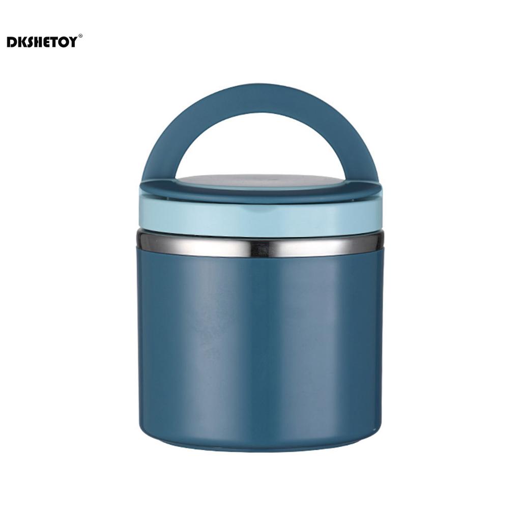 630ml Lunch Box Leak-Proof Insulated Lunch Box Large Capacity Food Thermal Jar Soup Containers for Office Food Storage Box