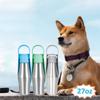 Botella de Agua Grande para Perros de 750 ml Acero Inoxidable Portátil para Exteriores Bebedero para Perros Recipiente de Agua para Viajes Suministros para Mascotas Adecuado para Todas las Razas de Perros Decoración