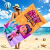 Abby Hatcher Beach Towel Quick Dry Soft MicrofiberSand Resistant Oversized Cabana Bath Sheet for Swimming Pool Travel Gift