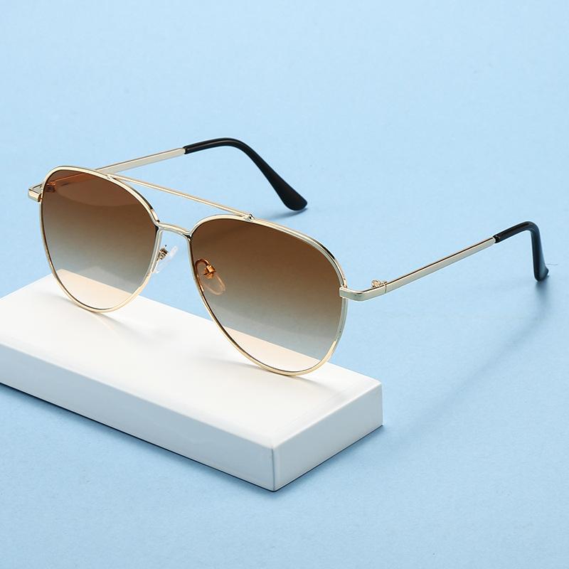 New Fashion Men Glasses Metal Frame Fishing Driving Shades Pilot Sunglasses Women'S Eyewear Women Uv400 Eyeglasses