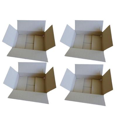 4 Packing Boxes 31 X 21 X 7.5 Cm