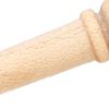 6PCS Wood Bridge Pin Replacement Wood Color Guitar Parts Durable Guitar Bridge Pin  For Guitar