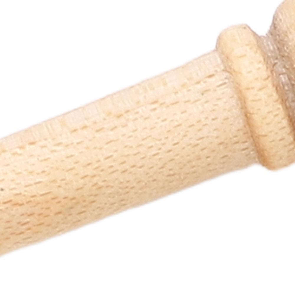 6PCS Wood Bridge Pin Replacement Wood Color Guitar Parts Durable Guitar Bridge Pin For Guitar