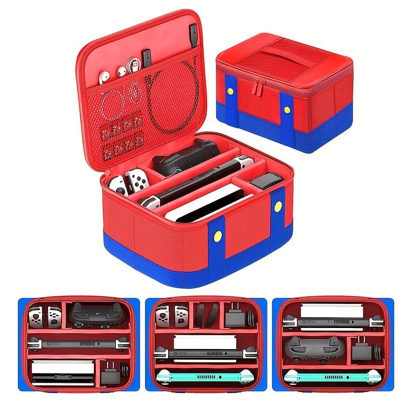 Travel Case Designed for Switch, Lite, and OLED, Offering Portable Soft Shell Protection