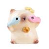 Miniature Cat Figurines Cute Tiny Resin Kitten Statue Set for Fairy Garden Flower Pot Office Desk Decor Small Animal Cake Toppers Hand-Painted Cat