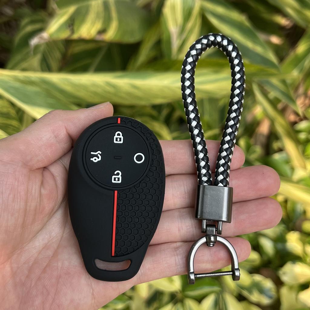 Silicone Car Key Case for Gac Aion V RT UT Y LX S PLUS New Energy Trumpchi Aion GE3 GA3S Toyota BZ3X Rubber Remote Cover Shell