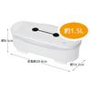 Skater Microwave Pasta Maker, Disney Baymax Design, 1.5L, Made in Japan, UDP2-A