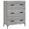 Highboard Grey Sonoma 69.5 x 34 x 180 cm Particleboard