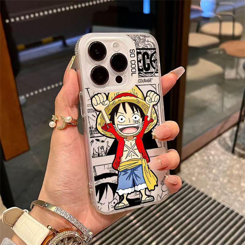

Luffy Pirate Case: Compatible with Apple 16/15/14 Pro/15 Pro Max/13 iPhone 14
