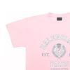 Drop Shoulder Sleeve T Shirt Women's Pink 612965TMV983167