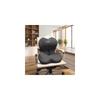 Navizam Seat Cushion, Integrated Lumbar Support, 60D Memory Foam, for Office and Car Use