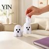 Funny Desk Accessories 3D Printed Articulated Ghost Fidget Toy, Halloween Decor, Flexible Joint Cute Gift Ornament, Stress Relief for Adults Children