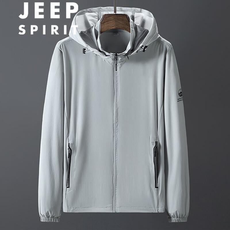 JEEP SPIRIT Men's UV Protection Outdoor Jacket