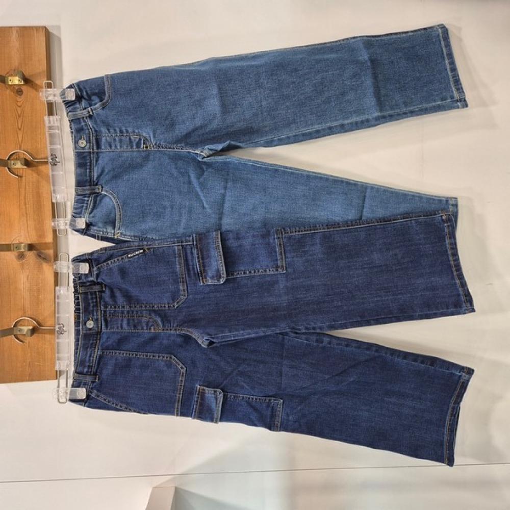 

[Renoma Kids] Renoma Kids Altenu Junior Jeans Cargo Straight Fit Denim For Elementary School Students R2418q287 Q286 Straight fit blue/150