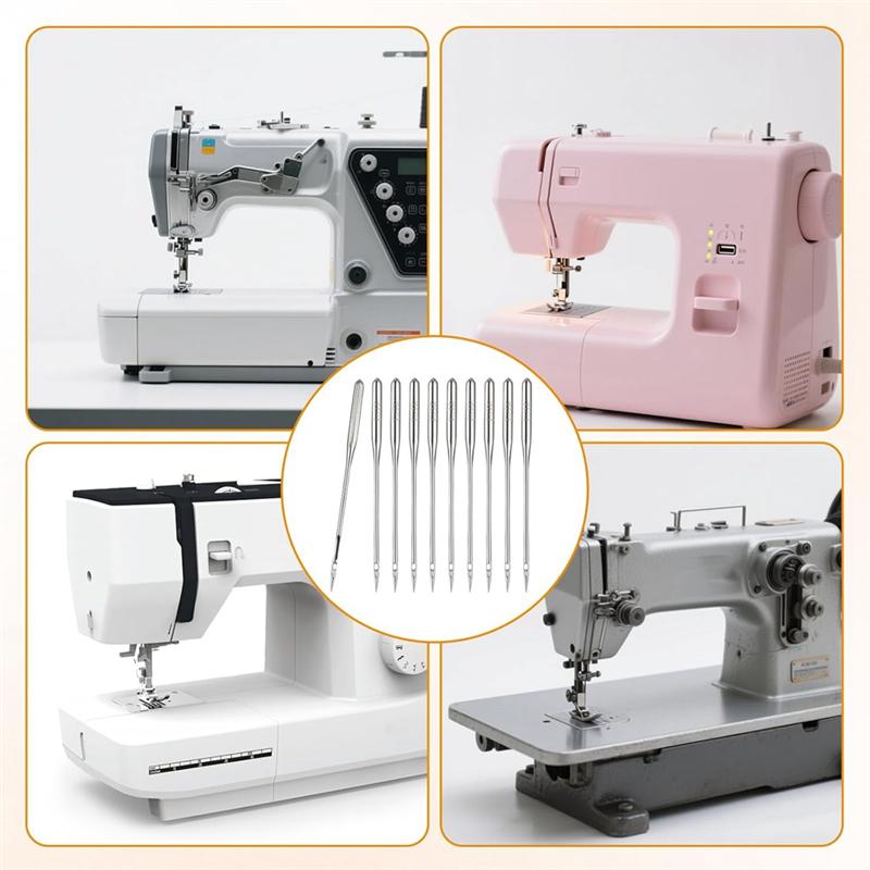 M-Modern-Universal Sewing Machine Needles 150PCS Heavy Duty For Thick Fabrics, Leather& Jeans Compatibility