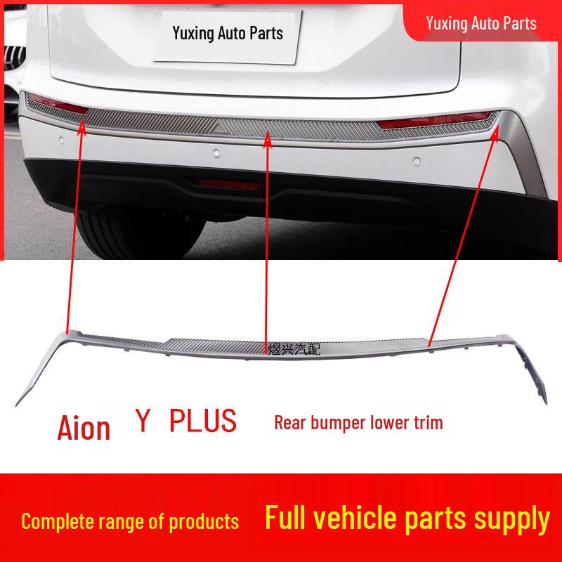 Декоративная накладка на задний бампер GAC AION Y PLUS
