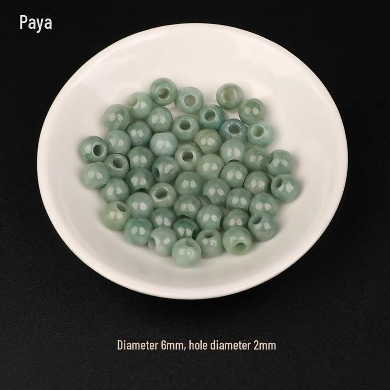 Cuentas de Ágata Roja Natural: Cuentas de Agujero Grande para Pulseras DIY, Collares y Accesorios de Joyería