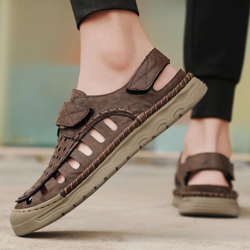 Fashion Quality Handmade Sandals Comfortable and Trendy Men's  Styles Leisure Party Outdoor Summer Plus Size Shoes Breathable