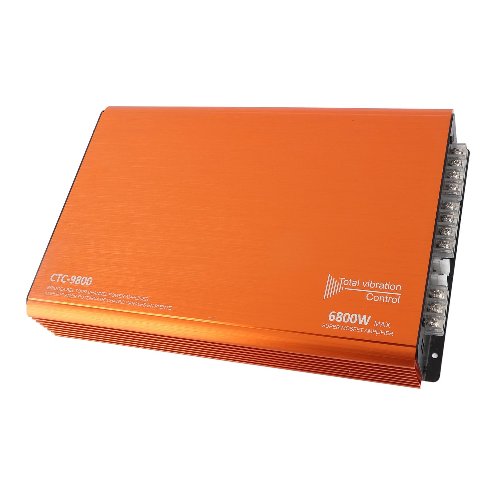 

Автомобильный усилитель DSP 6800 Вт высокой мощности 4-канальный мостовой металлический универсальный аудиосистема