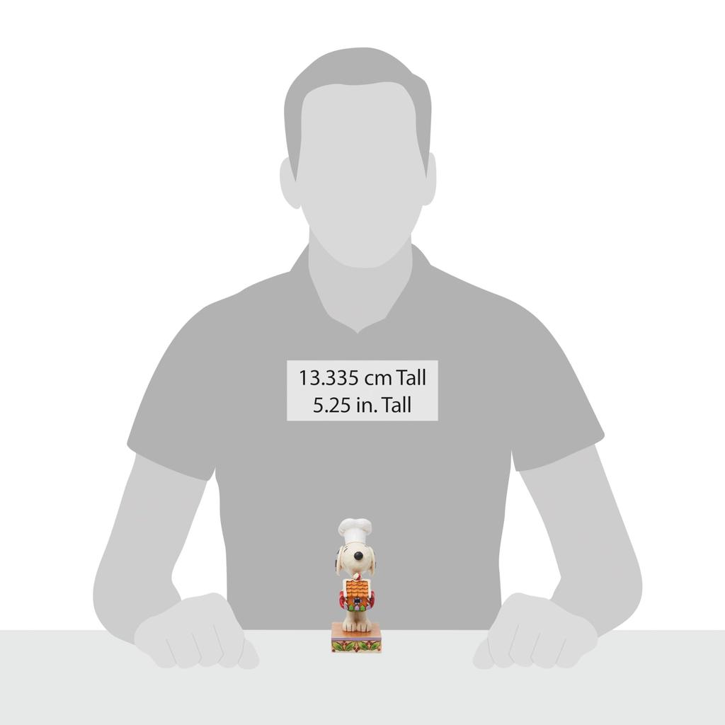 JIM SHORE Snoopy Gingerbread House 6013045 <Christmas>