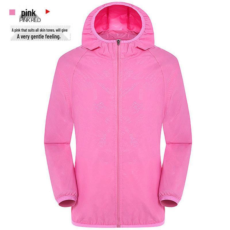 Unisex UV Protection Windbreaker - Customizable Logo