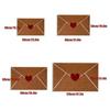Creative Gift Non-Slip Valentine Rug Wear-Resistant Heart Design Door Mat Envelope Pattern Welcome Floor Mat