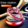 Solarbetriebene Rotierende Fahrzeugduftdekoration Aluminiumlegierung Interstellare Aufhängung Automobil Parfümzubehör Entspannende Spielzeuge