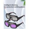 Automatiskt mörkläggande svetshjälm - kraftig industriell svetssäkerhetshjälm, kompatibel med UV/osynligt ljus