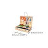 Wooden Toolbox Toy Educational Tool Box with Tools Learning for Toddlers