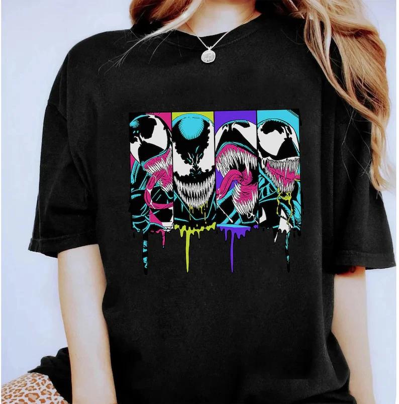 Venom Dripping Comic Panel TShirt S