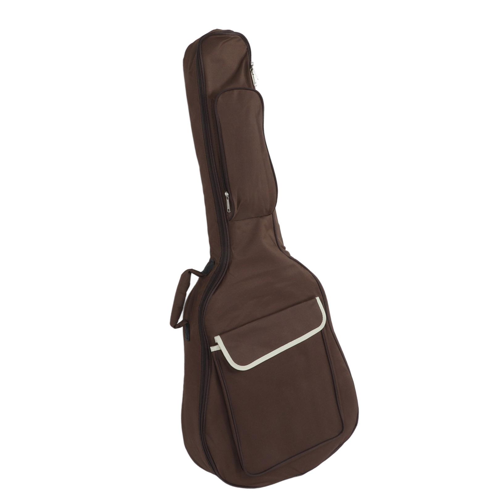 

Чехол для гитары, водонепроницаемый, из ткани Оксфорд, мягкий чехол, 40 41 дюйм, акустическая универсальная сумка через плечо